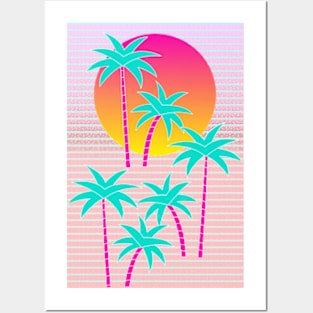 Hello Miami Sunset Posters and Art